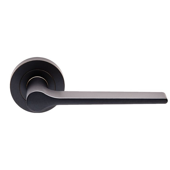 Velino Lever on Rose Matt Black 