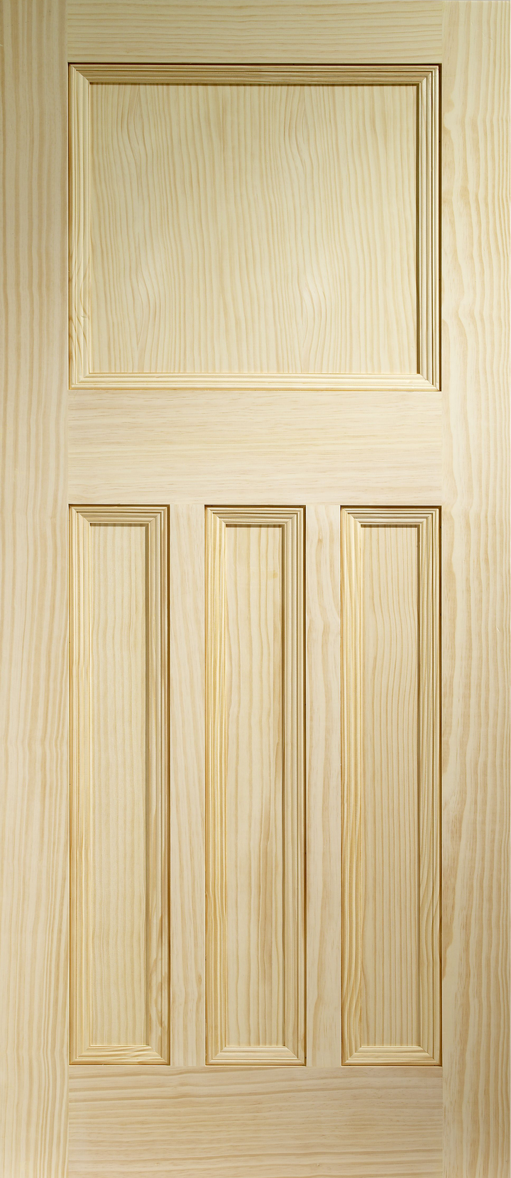 Vertical Grain Vine DX Pine Internal Door