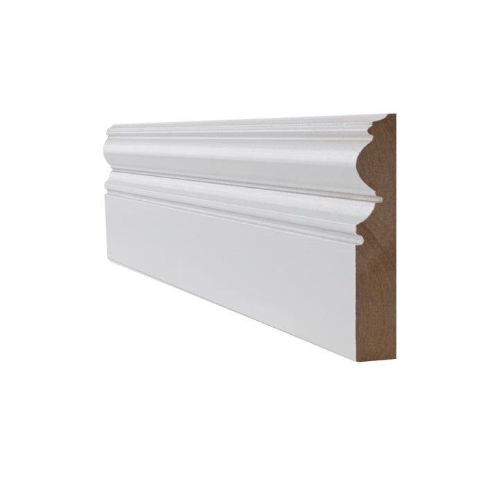 Victorian White Primed Skirting Pack 