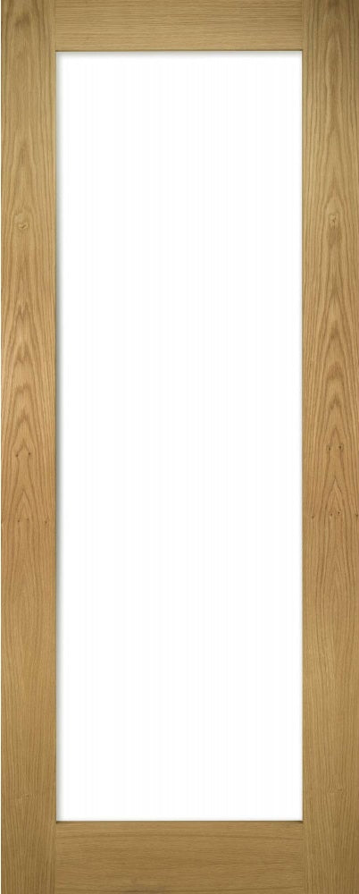 Walden Oak Clear Glazed Room Divider