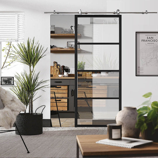 Custom Made W8236 Slimstile 50mm Industrial Style Door