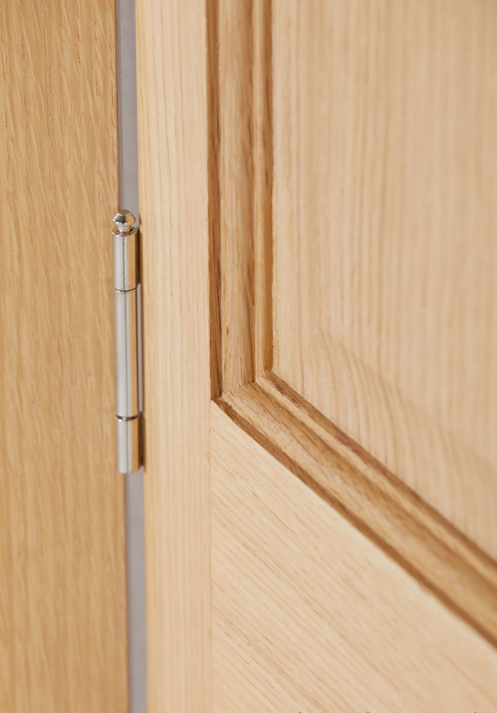 5 Leaf Oak Victorian 2 Panel Bi-Folding Set
