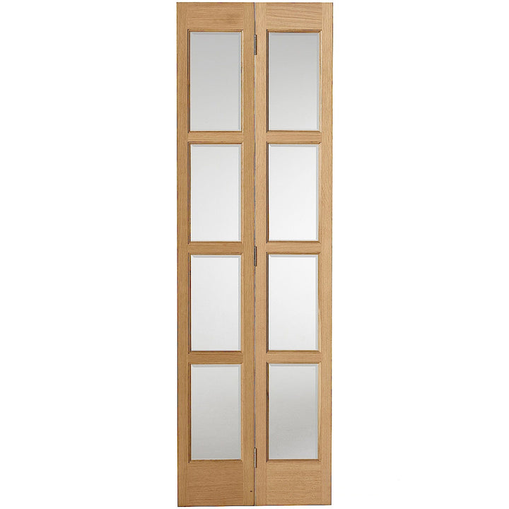 Custom Made Oak Bardsley Glazed Bifold