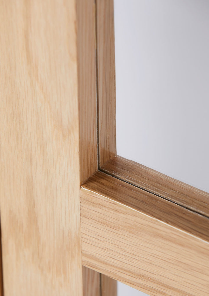 4 Leaf Oak Shaker 4L Clear Glazed Bi-Folding Set