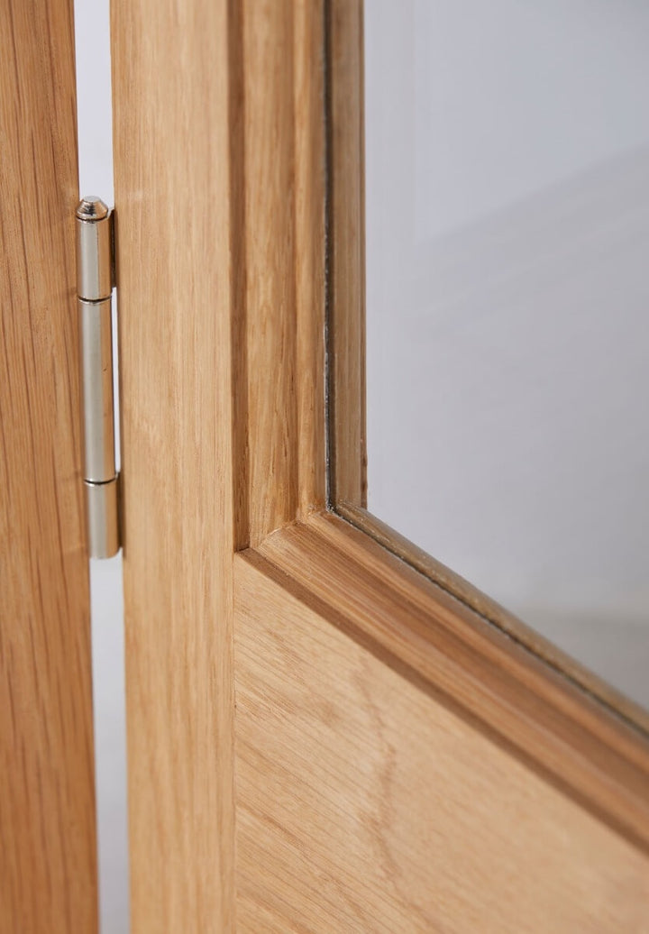 Custom Made Oak Marston Bifold Clear Glazed