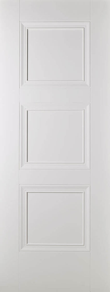 Amsterdam 3 Panel White Primed Internal Door 