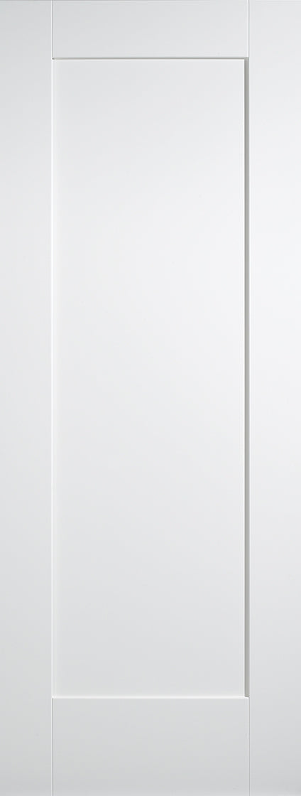 Shaker 1 Panel White Primed Internal Door