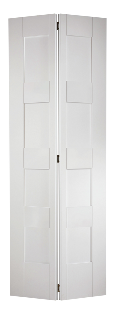 Shaker 4 Panel Bifold Door White Primed