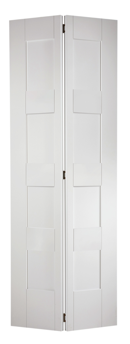 Shaker 4 Panel Bifold Door White Primed