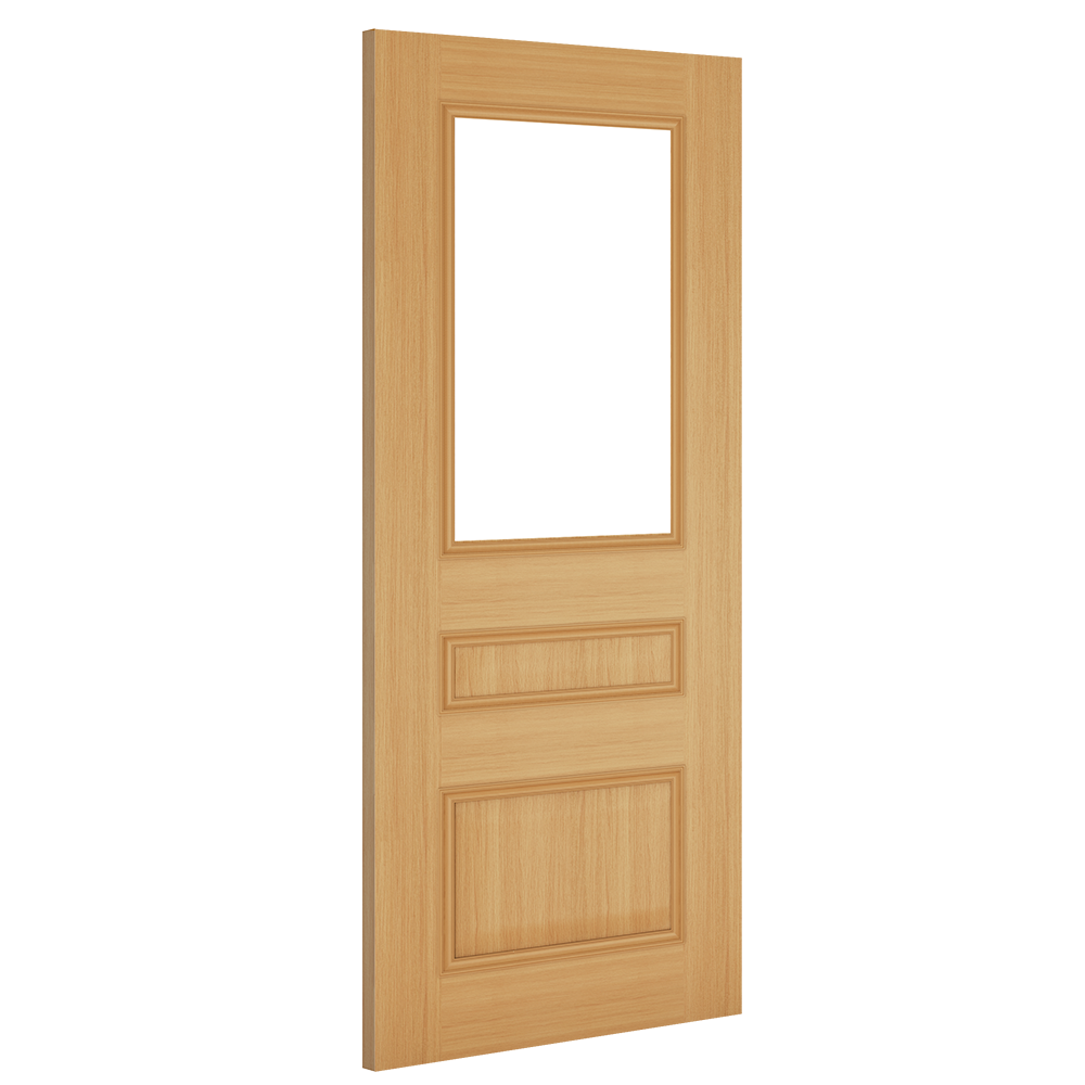 Windsor Clear Glazed Oak Interior Door