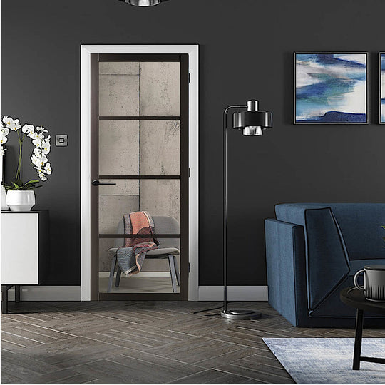 Custom Made W8036 Slimstile 80mm Industrial Style Door