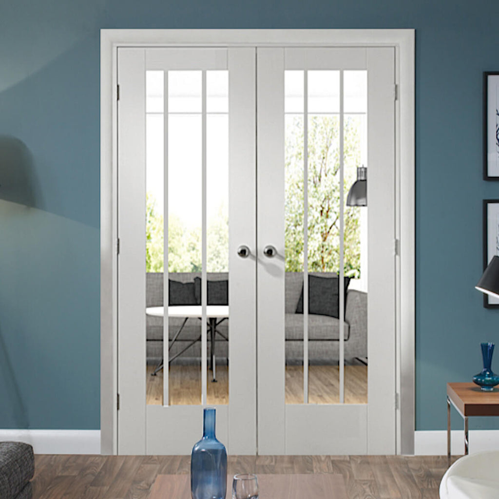 Worcester White French Doors