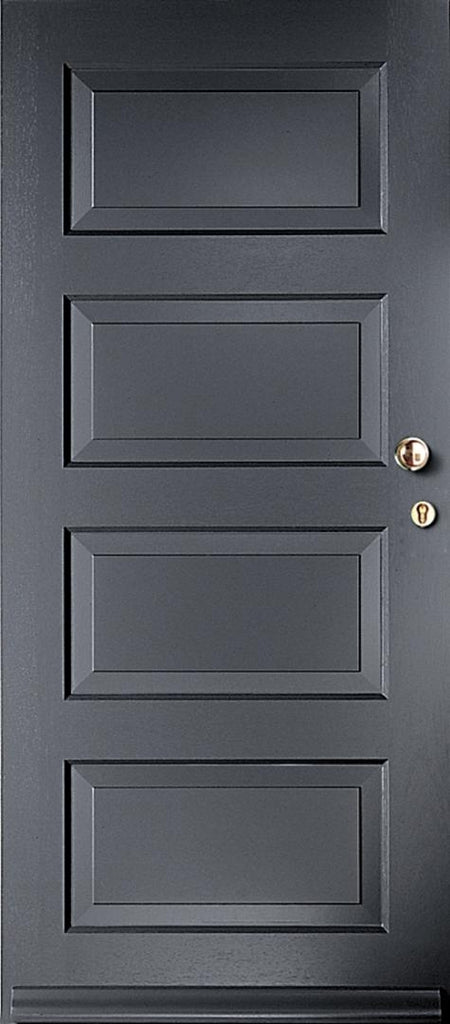 Model 1242 Custom Made External 4 Panel Door