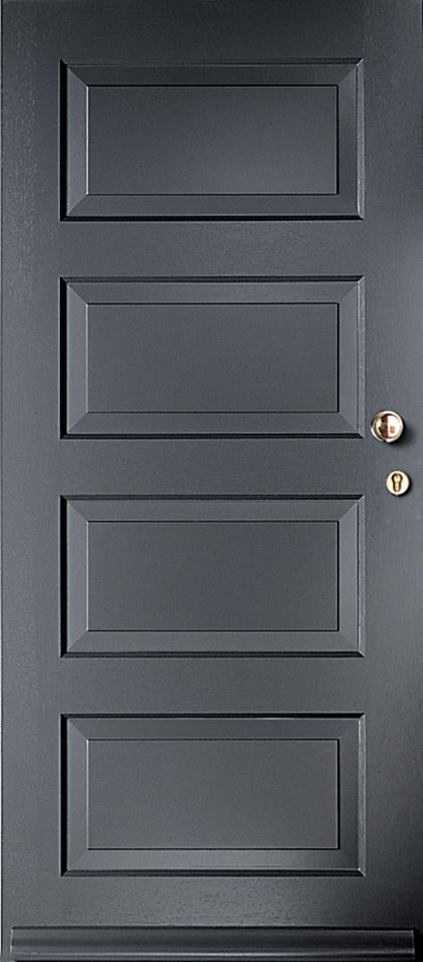 Model 1242 Custom Made External 4 Panel Door